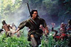 Daniel Day-Lewis in Last of the Mohicans.