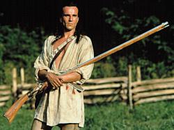 Daniel Day-Lewis in Last of the Mohicans.