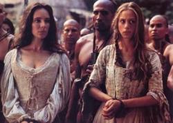 Madeline Stowe and Jodhi May in Last of the Mohicans. Madeline Stowe and Jodhi May in Last of the Mohicans.