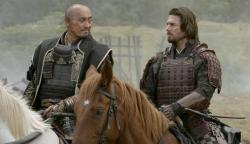 Ken Watanabe and Tom Cruise in The Last Samurai. Ken Watanabe and Tom Cruise in The Last Samurai.