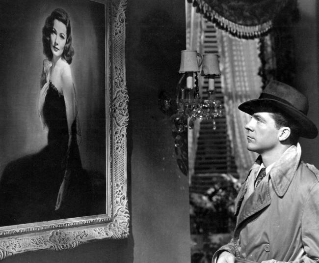 Dana Andrews in Laura.