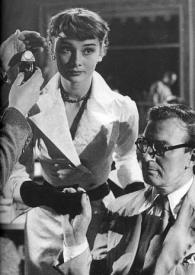 A star is born. Audrey Hepburn with Alec Guinness in The Lavender Hill Mob A star is born. Audrey Hepburn with Alec Guinness in The Lavender Hill Mob