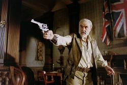 Sean Connery as Allan Quatermain in The League of Extraordinary Gentlemen. Sean Connery as Allan Quatermain in The League of Extraordinary Gentlemen.