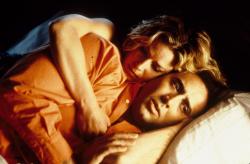 Elisabeth Shue and Nicolas Cage in Leaving Las Vegas.