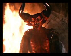 Tim Curry as Lord of Darkness in Legend.