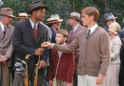 Will Smith and Matt Damon in The Legend of Bagger Vance. Will Smith and Matt Damon in The Legend of Bagger Vance.