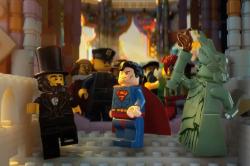 A motley assortment of characters in The Lego Movie.