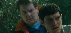 James Corden and Matthew Horne in Lesbian Vampire Killers James Corden and Matthew Horne in Lesbian Vampire Killers