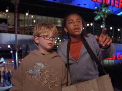 Jonathan Lipnicki and Lil Bow Wow in Like Mike.