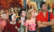 Leslie Parrish and Peter Palmer as Daisy May and Lil Abner.