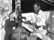 Lilia Skala and Sidney Poitier