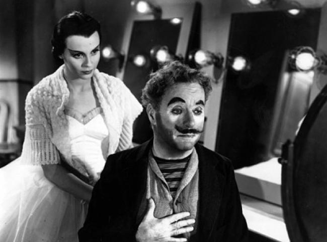 Claire Bloom and Charles Chaplin in Limelight. Claire Bloom and Charles Chaplin in Limelight.