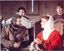 Peter O'Toole and Katharine Hepburn in The Lion in Winter.