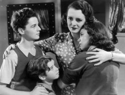 Freddie Bartholomew, Scotty Beckett, Mary Astor and Judy Garland in Listen, Darling.