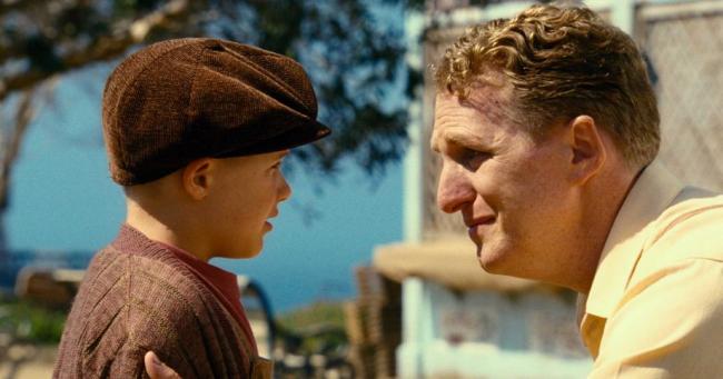 Jakob Salvati and Michael Rapaport in Little Boy.