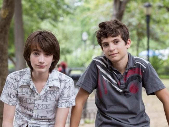 Theo Taplitz and Michael Barbieri in Little Men.