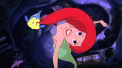 Arial just wants to be a part of our world in The Little Mermaid.