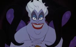 Ursula the sea witch in The Little Mermaid.