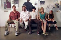 Greg Kinnear, Steve Carrell, Paul Dano, Toni Collette and Abigail Breslin in Little Miss Sunshine.