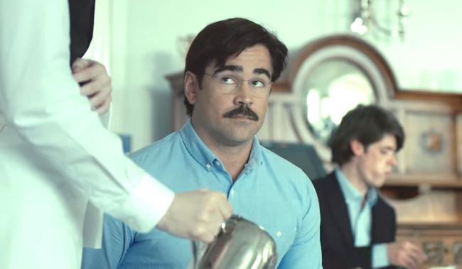 Colin Farrell in The Lobster.