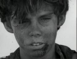 James Aubrey as Ralph in Lord of the Flies.