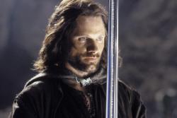 Viggo Mortensen in Lord of the Rings: The Return of the King.