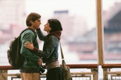 Ashton Kutcher and Amanda Peet in A Lot Like Love.