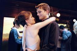 Amanda Peet and Ashton Kutcher in A Lot Like Love. Amanda Peet and Ashton Kutcher in A Lot Like Love.