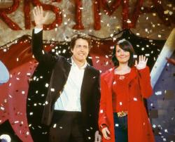Hugh Grant plays the Prime Minister in Love Actually. Hugh Grant plays the Prime Minister in Love Actually.