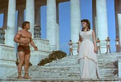 Mickey Hargitay and Jayne Mansfield in The Loves of Hercules Mickey Hargitay and Jayne Mansfield in The Loves of Hercules
