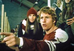 Ali MacGraw and Ryan O'Neal in Love Story