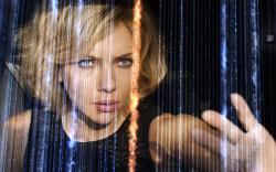 Scarlett Johansson in Lucy.