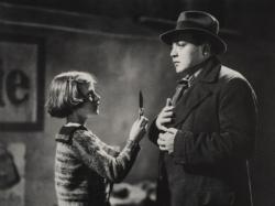 Inge Landout and Peter Lorre in M