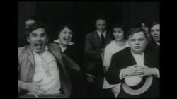 Mack Sennett and Roscoe (Fatty) Arbuckle in Mabel's Dramatic Career