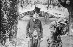 Charlie Chaplin and Mabel Normand in Mabel's Married Life. Charlie Chaplin and Mabel Normand in Mabel's Married Life.