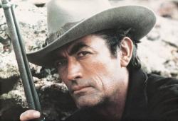 Gregory Peck in Mackenna's Gold. Gregory Peck in Mackenna's Gold.