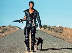 Mel Gibson in Mad Max 2: The Road Warrior.