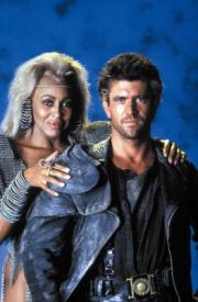 Tina Turner and Mel Gibson in Mad Max Beyond Thunderdome