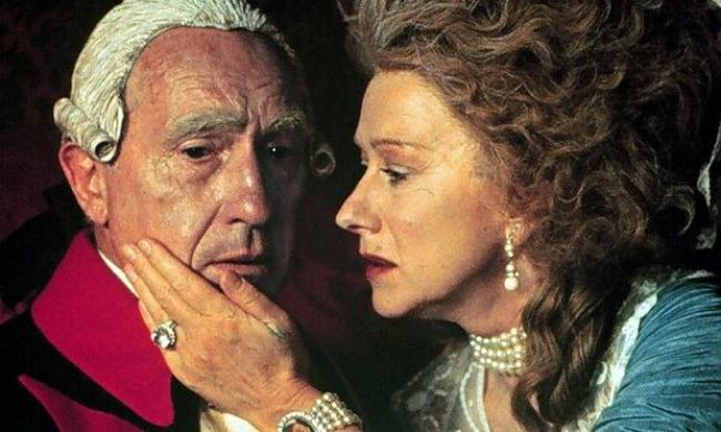Nigel Hawthorne and Helen Mirren in The Madness of King George.
