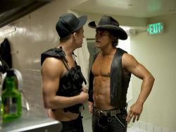 Channing Tatum and Matthew McConaughey in Magic Mike.