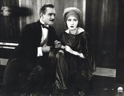 Frank Morgan and Gloria Swanson in Manhandled.