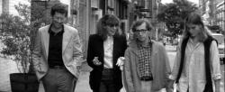 Michael Murphy, Diane Keaton, Woody Allen and River Phoenix. Michael Murphy, Diane Keaton, Woody Allen and River Phoenix.