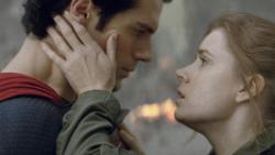 Henry Cavill and Amy Adams in Man of Steel.