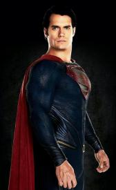 Henry Cavill as Superman.