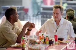 Denzel Washington and Christopher Walken in Man on Fire