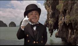 Herve Villechaize as Nick Nack in The Man with the Golden Gun. Herve Villechaize as Nick Nack in The Man with the Golden Gun.