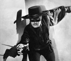 Tyrone Power in The Mark of Zorro.