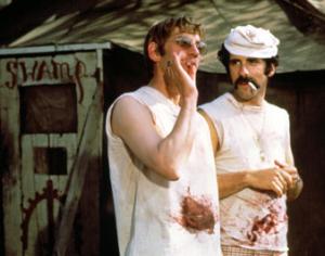 Donald Sutherland and Elliot Gould in Robert Altman's M*A*S*H Donald Sutherland and Elliot Gould in Robert Altman's M*A*S*H