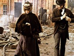 Julie Christie and Warren Beatty in McCabe and Mrs. Miller Julie Christie and Warren Beatty in McCabe and Mrs. Miller
