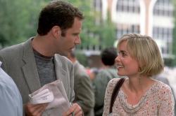 Will Ferrell and Radha Mitchell in Melinda and Melinda.